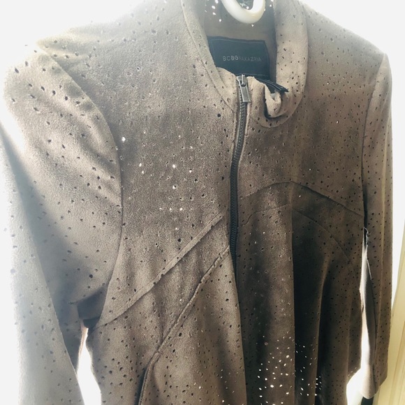 BCBG Suede Jacket - Picture 5 of 6